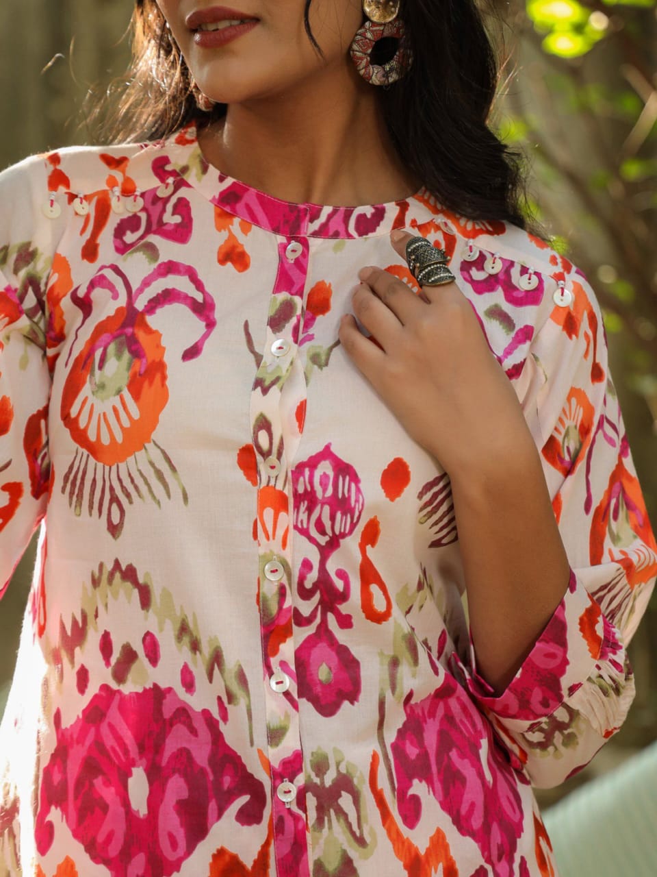 Rayyon Procin Printed Kurti with pant