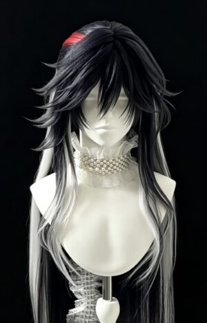 Hand Styled Ashveil Cosplay Wig | Honkai: Star Rail Custom Handmade Wig