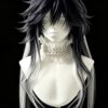 Hand Styled Ashveil Cosplay Wig | Honkai: Star Rail Custom Handmade Wig