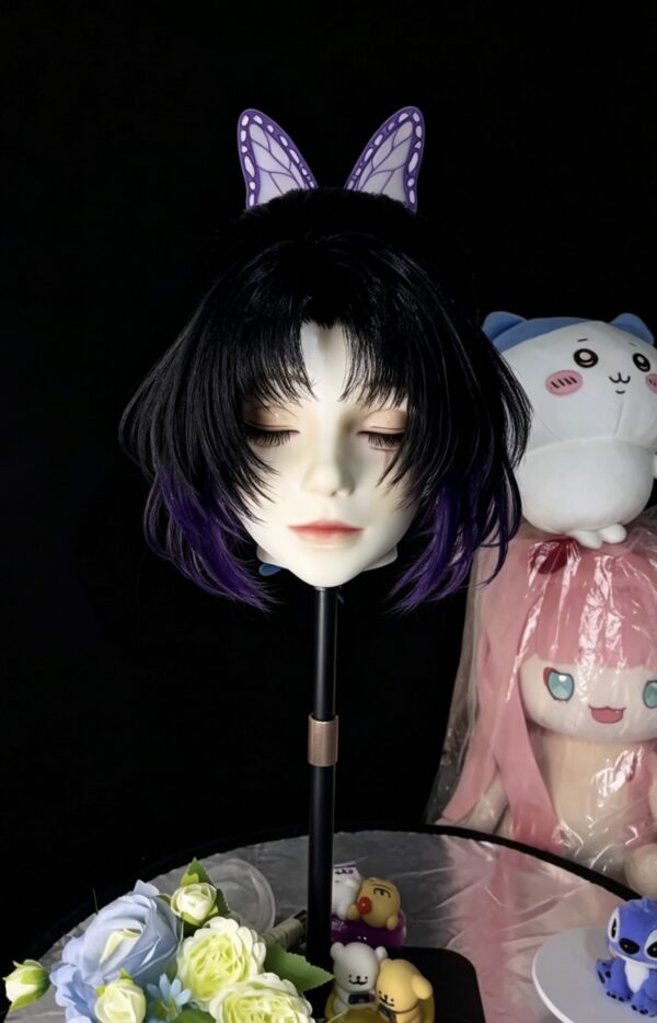 Demon Slayer Shinobu Kocho Hand-Styled Cosplay Wig