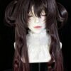 Hand-styled Hu Tao Cosplay Wig (Lantern Rite) | Genshin Impact